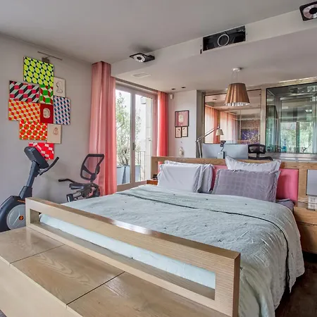Duplex With A View Of The Hippodrome D'auteuil Apartment